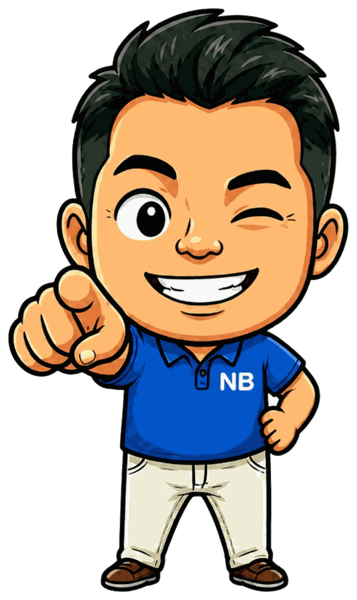 はい、必要です、と指さすNOBU