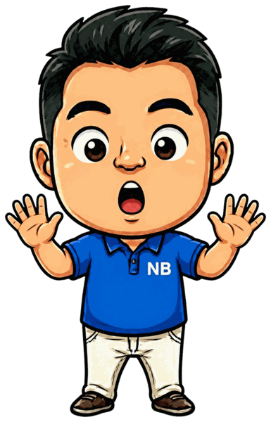 驚くNOBU